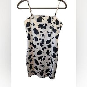 Thirty Thirty Cow Print Spaghetti Strap Skirt Women's Size Small